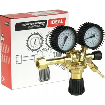 Svářečka Redukční ventil MAXY CO2/Ar se 2 manometry MIG/MAG IDEAL MIX