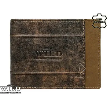 Peněženka WILD Always Peněženka pánská kožená Wild 992 - hnědá