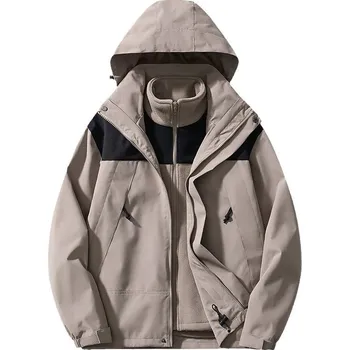 Pánská softshellová bunda Pánská bunda ND374 Barva: Khaki, Velikost: S