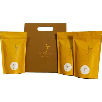 Káva MOTMOT Dárkový set kávy 3x150 g