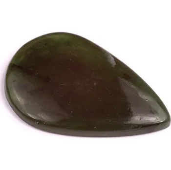 Přírodní kámen Kabošon Serpentine č.3532 (38x25x4mm)