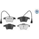 Sada brzdových destiček, kotoučová brzda MEYLE 025 237 4919/PD