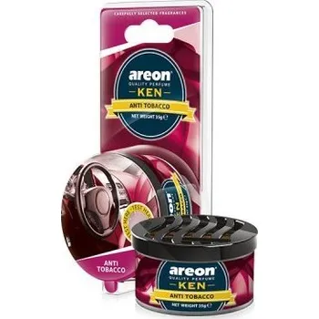 Vůně do auta Osvěžovač vzduchu AREON KEN blister - ANTI TOBACCO