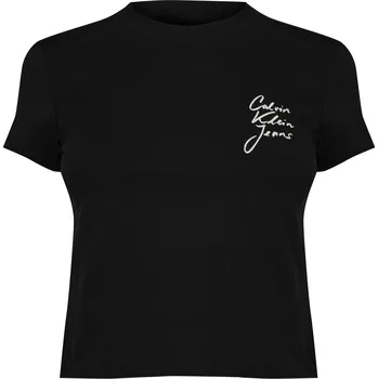 Tričko Calvin Klein Jeans Ck Black 1074222 12 (M)