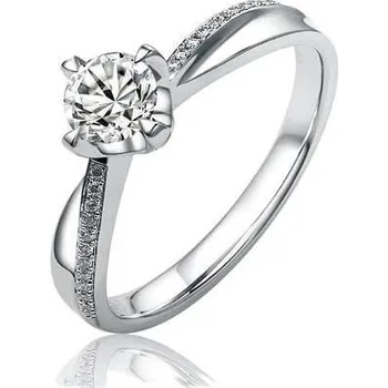 Prsten Silvego Stříbrný zásnubní prsten SHZR302 54 mm + 2 měsíce na vrácení zboží