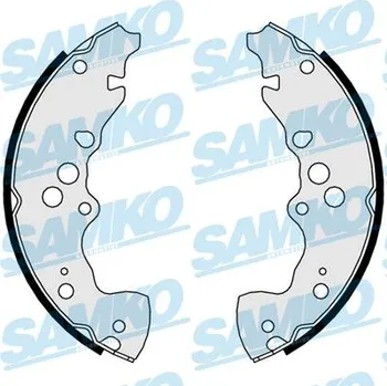 Brzdová čelist Sada brzdových čelistí SAMKO 81032