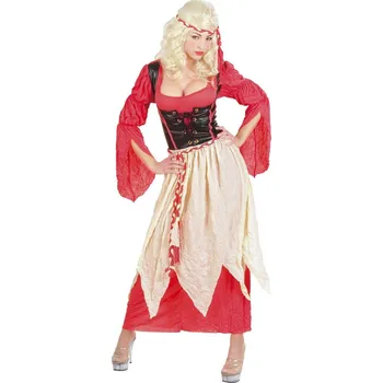 Karnevalový kostým Dámský kostým středověká služka - M