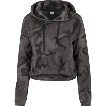 Dámská mikina Dámská mikina URBAN CLASSICS TB1636 DARK CAMO M