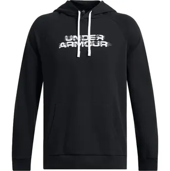 Pánská mikina Pánská mikina Under Armour RIVAL FLC TXTR CG XXL Černá, Bílá