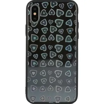 Pouzdro na mobilní telefon Heart Vennus Glass Case Samsung Galaxy A6 2018 A600 Černé