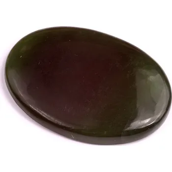 Přírodní kámen Kabošon Serpentine č.3534 (40x29x5mm)