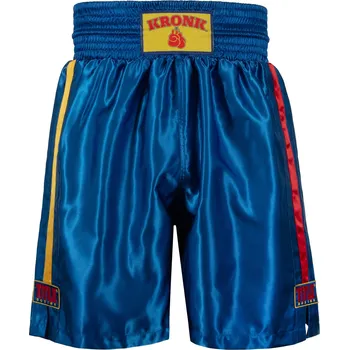 Oblečení pro bojové sporty Boxerské trenky TITLE Boxing KRONK - modré