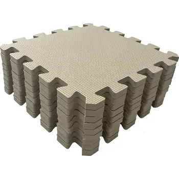 Hrací deka Rialto Baby Hrací podložka puzzle Light Beige 90x90 cm