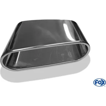 Výfuková trubka výfuková trubka pro svařování typ 49 220x85 mm / délka: 210 mm - f FOX 49-22085210R