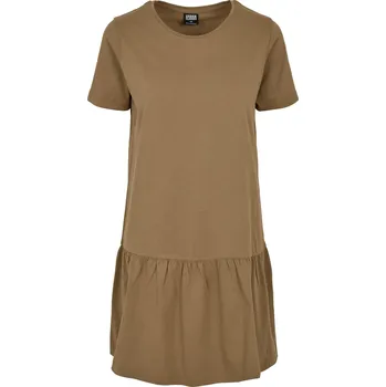 Dámské šaty Dámské šaty URBAN CLASSICS TB4104 KHAKI XXL