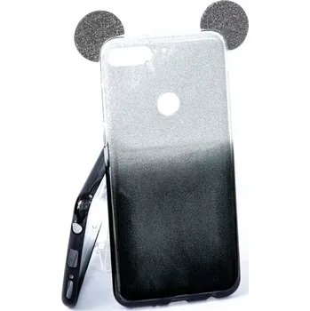 Pouzdro na mobilní telefon Pouzdro Mickey TPU Huawei Y7 / Y7 Prime 2018 Černé