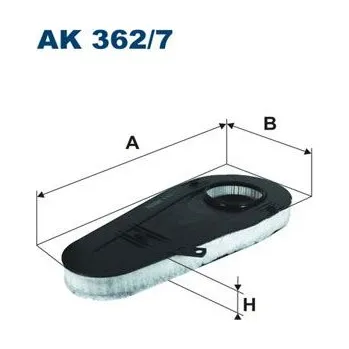 Vzduchový filtr Vzduchový filtr FILTRON AK 362/7