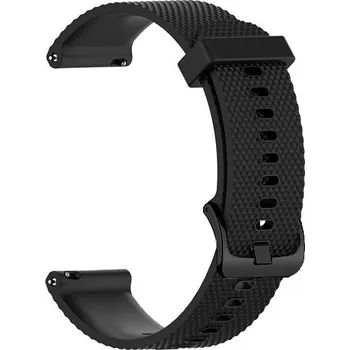 4wrist Řemínek pro Garmin 20 mm - Black + 2 měsíce na vrácení zboží