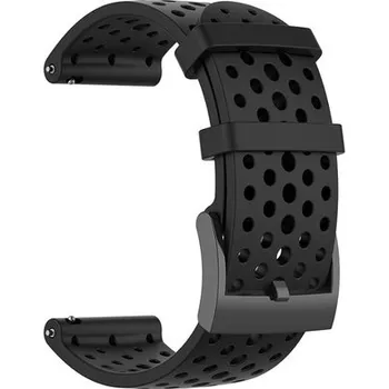 Řemínek na hodinky 4wrist Řemínek pro Suunto 9, 9 Baro, Spartan Sport a Suunto 7 - Black + 2 měsíce na vrácení zboží