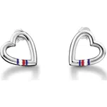 Tommy Hilfiger Srdíčkové náušnice z oceli TH2700909 + 2 měsíce na vrácení zboží