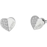 Guess Něžné ocelové náušnice Lovely Guess JUBE03038JWRHT/U + 2 měsíce na vrácení zboží