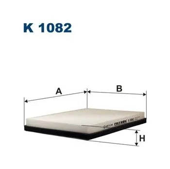 Ventilátor topení a klimatizace Filtr, vzduch v interiéru FILTRON K 1082