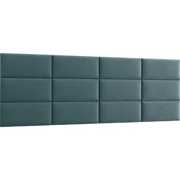 Stavebniny Eltap Čalouněný panel Quadratta 240x90 cm modrý