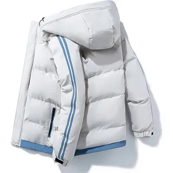 Pánský kabát Pánská zimní bunda ND800 Barva: Khaki, Velikost: 3XL