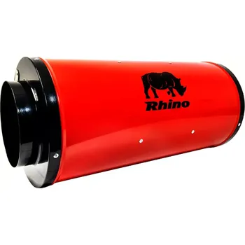 potrubní ventilátor Rhino Ultra Fan EC Silent 200 mm, 1205 m3/h (Extra tichý potrubní ventilátor s EC motorem Rhino Ultra Fan EC Silent 200 mm, 1205 m3/h je vhodný především pro indoor pěstování.)