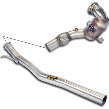 Katalyzátor Turbo downpipe kit + metalický katalyzátor 200 CPSI – pro originální středový díl výfuku Supersprint 771871