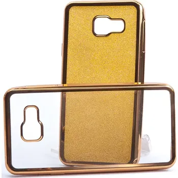 Pouzdro na mobilní telefon Pouzdro Glitter Case Elektro Samsung Galaxy A3 2016 A310 Zlaté