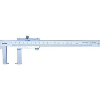 Posuvné měřítko ACCUD 144-006-13 analogové posuvné měřítko pro vnější drážky 150mm ( 0.05mm ) 144-006-13
