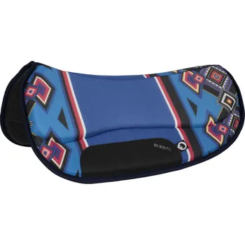 Burioni Dečka podsedlová New Design Burioni, barelová, rombi navy