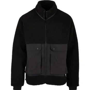 Pánská casual bunda Pánská bunda URBAN CLASSICS TB6329 BLACK/BLACK L