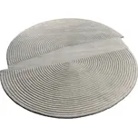 Bolia Světle šedý vlněný koberec Zen 157 x 180 cm