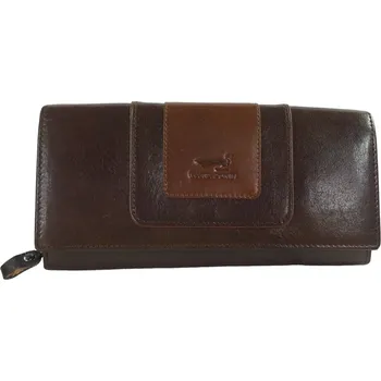 Peněženka Dámská kožená peněženka Marta Ponti B120530 - tmavě hnědá