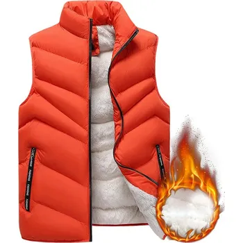 Pánská softshellová bunda Pánská vesta DIMU266 Barva: Oranžová, Velikost: 2XL