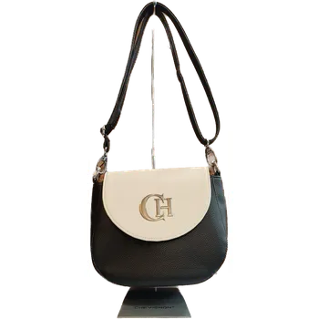 Dámská crossbody kabelka Chiara Natuna - černá/ bílá