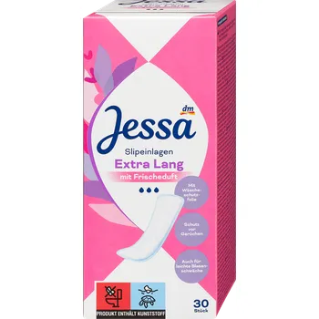 Menstruační vložka Jessa slipové vložky Extra Lang s vůní