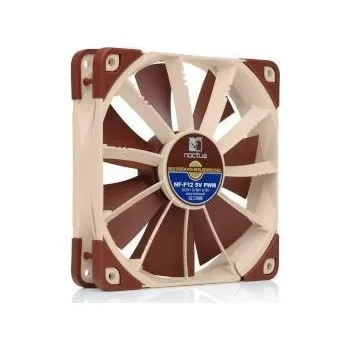 Počítačové chlazení NOCTUA Ventilátor NF-F12 5V PWM, 120mm, hnědá