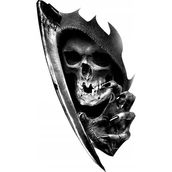 Samolepicí dekorace na vozidlo NÁLEPKA na auto SMRTKA DUCH 10x18 cm