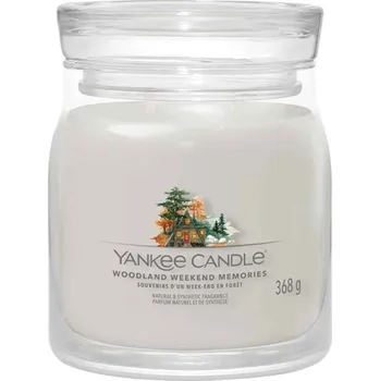 Svíčka Yankee Candle Signature Woodland Weekend Memories