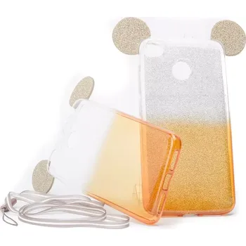 Pouzdro na mobilní telefon Pouzdro Mickey TPU Xiaomi Redmi 4X Zlaté