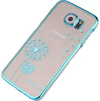 Pouzdro na mobilní telefon Pouzdro Diamonds TPU Samsung Galaxy J5 J510 2016 Modrá Pampeliška