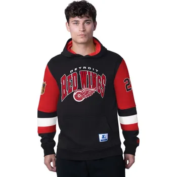 Pánská mikina Starter Mikina Detroit Red Wings End Zone Fleece