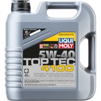 Motorový olej Liqui Moly 2195 Top Tec 4100 5W-40, 4L