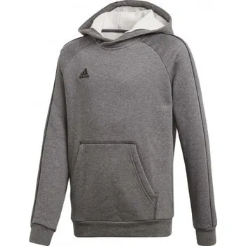 Pánská mikina Dětská mikina adidas CORE18 HOODY šedá (176)