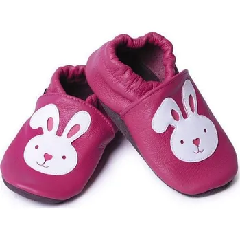 Capáčky Afelo Kožené capáčky 6-12 m (20) 12,2 cm ZAJÍČEK na malinové