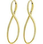 Brosway Stylové pozlacené náušnice Nekonečno Ribbon BBN28 + 2 měsíce na vrácení zboží
