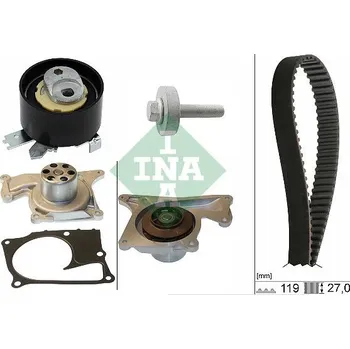 Vodní pumpa + sada ozubeného řemene Schaeffler INA 530 0843 30